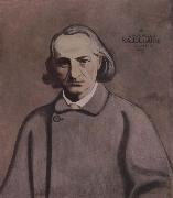 Felix Vallotton Portrait decoratif of Charles Baudelaire china oil painting reproduction